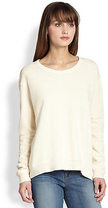 Wilt Asymmetrical Cotton Jersey Sweatshirt
