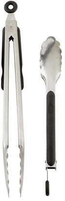 Chefs Stainless-Steel Locking Tongs