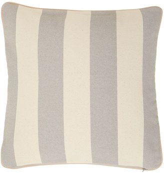 House of Fraser Plum & Ashby Grey & White Stripe Cushion