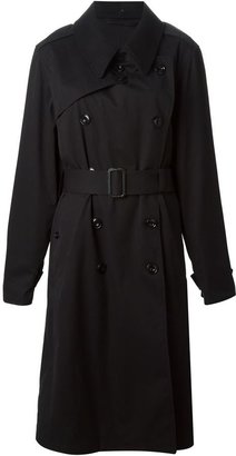 Christophe Lemaire double collar trench coat