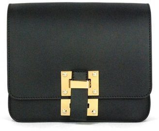 Sophie Hulme Box Flap Leather Crossbody Bag