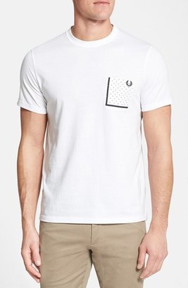 Fred Perry 'Pocket Square' Crewneck T-Shirt