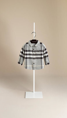 Burberry Check Flannel Shirt