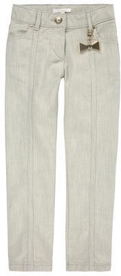Chloé slim fit stone-washed grey jeans