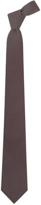 Christian Dior Dotted Logo Woven Silk Tie