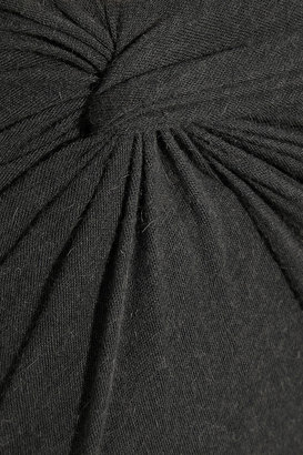 Helmut Lang Wrap-effect modal-blend jersey maxi skirt