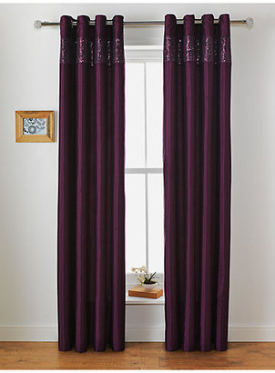 Inspire Sparkle Lined Curtains - 168 x 1