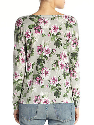 Joie Emelle Floral-Print Sweater