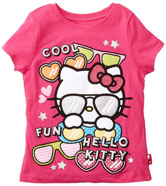 Hello Kitty Sugar Glitter Tee (Little Girls)