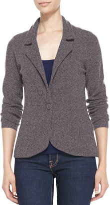 Neiman Marcus Cashmere One-Button Blazer, Women's