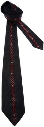 Christian Dior patterned silk tie