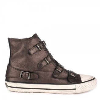 Ash Virgin Leather Buckle Trainers
