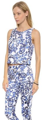 Milly Sleeveless Crop Top