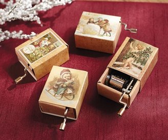 Napa Style Auld Lang Music Boxes, Set of Four