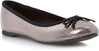 Linea Meadle Metallic Ballerina Shoe