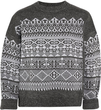 Alexander Wang Wool-blend jacquard sweater
