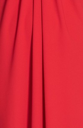 Jill Stuart Jill Halter Crepe A-Line Gown