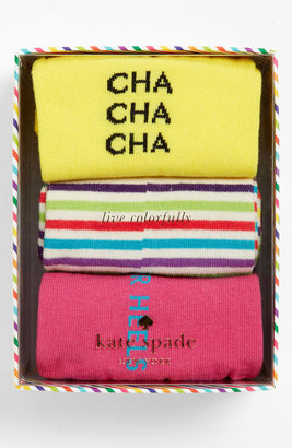 Kate Spade 'holiday' socks (3-Pack)