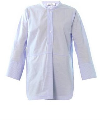 Jil Sander Raissa stripe cotton blouse