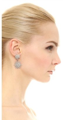 Kenneth Jay Lane Crystal Star Earrings