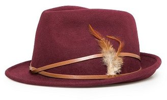 MANGO Wool fedora hat
