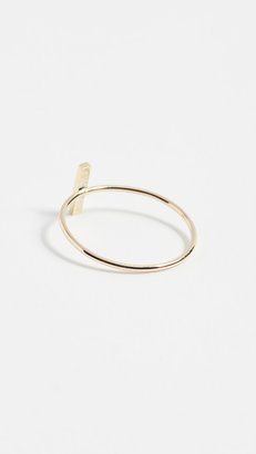 Jennifer Meyer 18k Gold Bar Ring