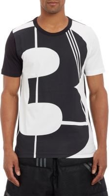Y-3 Large "3" Graphic-Print T-shirt