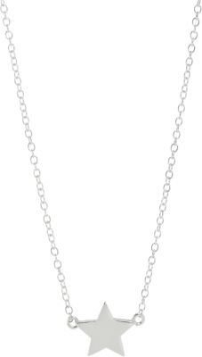 Sonya Renee Jewelry Silver Teency Star Charm Necklace