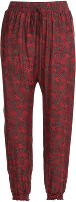 Anna Sui Printed Harem Pants