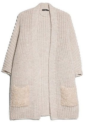 MANGO Alpaca wool-blend cardigan
