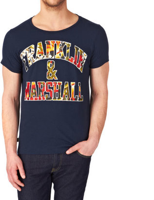 Franklin & Marshall Men's Printed Logo T-Shirt