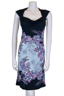 Miriam Ocariz Floral Print Jersey Dress