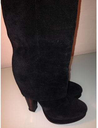Ash Black Suede Boots
