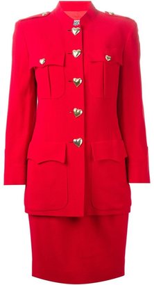 Moschino vintage two-piece suit with a skirt