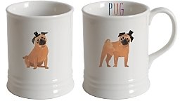 Fringe Pug Mug