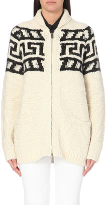 Etoile Isabel Marant Pattern Knitted Cardigan - for Women, Ecru