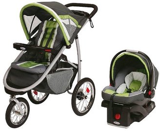 Graco FastAction Fold Jogger Click Connect Travel System - Piazza