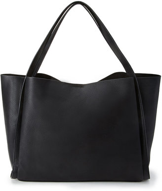 Forever 21 Pebbled Faux Leather Shopper