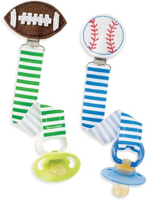 Mud Pie Sports Icon Pacy Clip