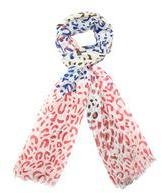 Dorothy Perkins Womens Leopard scarf- Blue