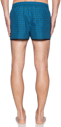 Marc by Marc Jacobs Printed Houndstooth Swim Shorts