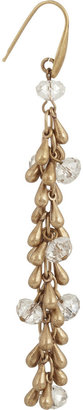 Isabel Marant Gold-tone crystal drop earrings