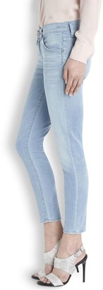 Gold Sign Xana Glam blue cropped skinny jeans