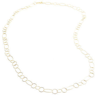 Lord & Taylor 18 Kt Gold Over Sterling Silver Link Necklace