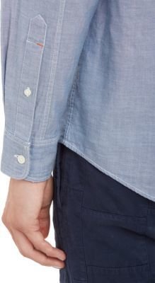 Jack Spade Double-Faced Chambray Shirt-Blue