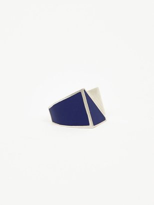 Maison Martin Margiela 7812 Maison Martin Margiela 11 Men’s Cut Off Ring in Blue