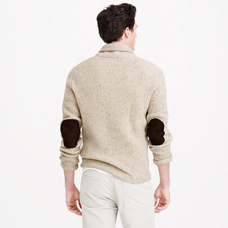 J.Crew Wallace & Barnes wool shawl-collar sweater