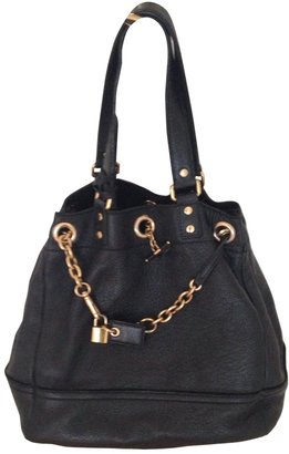 Yves Saint Laurent 2263 YVES SAINT LAURENT Black Leather Handbag