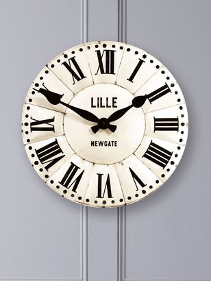 Newgate Lille wall clock