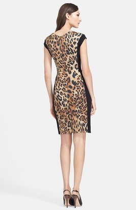 Escada Leopard Print Dress